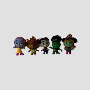 Set of 5 Netflix Super Monsters Figurines